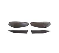 Tail Light Guard For BMW 2 Series F44 2020-2025 ABS Black Car Tail Light Cover Brake Wide Indicator Protective Accessories Taillight Guard Cover