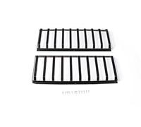 Tail Light Guard For Hummer For H2 2003-2009 Carbon Steel Front And Rear Fog Lamp Turn Signal Protective Cover Exterior Decoration Accessories Taillight Guard Cover(Style G)