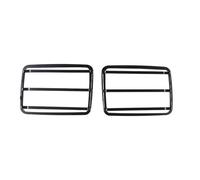 Tail Light Guard For Hummer For H2 2003-2009 Carbon Steel Front And Rear Fog Lamp Turn Signal Protective Cover Exterior Decoration Accessories Taillight Guard Cover(Style B)