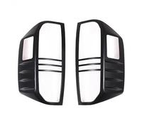 Tail Light Guard For Toyota For Tundra 2014-2021 ABS Matte Black/Black/Silver Car Rear Tail Light Decorative Frame Cover Accessories Taillight Guard(Matte black)