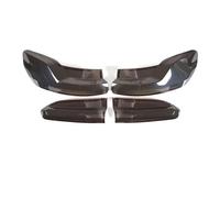 Tail Light Guard Rear Tail Light Cover Lamp Shell Shade Guard Trim For BMW For X4 G02 For X4M F98 2019-2025,ABS Black Car Taillight Protective Taillight Guard Cover