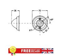 Tail Light - HELLA 2SA 997 022-001 OE 1 906 706