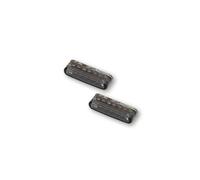 Tail light Highsider SMART Shorty LED module with approval, tinted 13.5V, rear