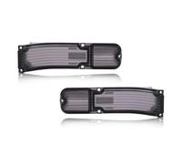 Tail Light Lens Cover Compatible With Chevy For Chevelle For Malibu 1966 Rear Bumper Tail Light Turn Signal Light Housing No Bulb Socket Car Accessories(Smoked Lens)