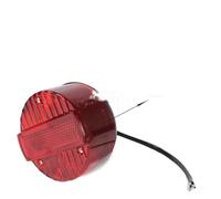 Tail Light Motorbike Taillight Bulb Rear Lamp Tail Light Stop Brake For Suzuki For TS125 TS150/250 Simson SR50 S51 MZ ETZ 150 250 251 301 Brake Bright Lamp(Round Tail Light)