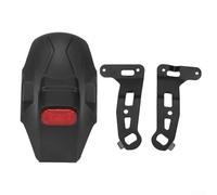 Tail light rear mudguard and bracket set engineered for Kukirin For G2Master electric scooter to shield from mud and improve safety (Mudguard set)