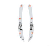 Tail Light Repair Board Left & Right for BMW X3 E83 2007-2010, Metal + ABS Replacement Kit Compatible with OEM 7162213 716221, White