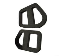 Tail Light Seals for Toyota Aygo, High-Mounted Stop Lamp Gasket, Black | Black Plastic Lamp Seals Set, Stop Light Dust Cover Pad, Aygo Rear Light Trim Seal, Brake Lamp Moisture Barrier