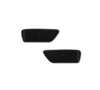 Tail Light Vehicles 2PCS Rear Bumper Reflector Light Housings For Jeep For Grand For Cherokee WK2 For Compass No Bulb/Socket Trailer Tail Lights Led(Smoked Lens)