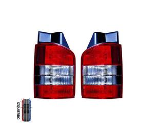 Tail light w/o bulb holder white/red left - VW Transporter