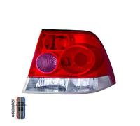 Tail light white-red left without bulb holder Opel ASTRA H 4D