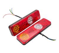 Tail Lights, 2x 36 LED 12V Tail Lights Ute Trailer Caravan Truck Boat Reverse Indicator ABS Material