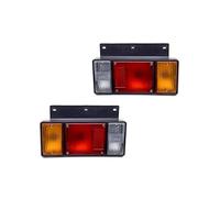 Tail Lights For Isuzu For NPR For ELF NKR NHR NLR 1987-2022 Car Accessories Rear Bumper Tail Parking Brake Light Warming Signal Reflector Lamp Car Tail lights Tail Lamp Assembly ( Size : Left and Righ