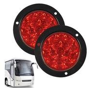 Tail Lights for Trailer | LED Stop Turn Tail Lights Integrated Backup Reverse, LED Trailer Trucks Halo Brake Stop Running Turn Signal for Rv/Van