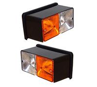 tail lights Front Combination Light Set for tractor indicator light Case IH Fiat Ford Compatible With New Holland 10 Series 5172682, 81844435, D3NN13201B