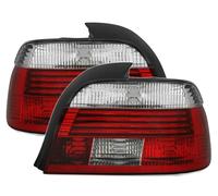 Tail Lights Set Left Right Red White for BMW 5 Series E39 Facelift 2000-2003
