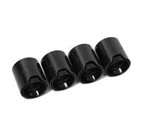 Tail Muffler Pipe For BMW X3M X4M F97 F98 Exhaust Tailpipe Upgrade Replacement Parts Muffler Tip Car Exhaust Tips(Black)