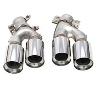 Tail Muffler Tip Silencer For 5 Series G30 G38 2018-2021 Car End Pipes Tail Exhaust Pipe Outlet Muffler Cover