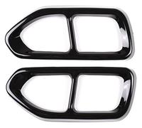 Tail Muffler Tip Silencer For 7 Series G11 G12 730 740 750li 2016 2017 2018 Exhaust Outputs Tail Frame Cover Trim Pipe Throat(Black)