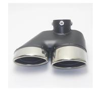Tail Muffler Tip Silencer For B&enz W211 E260 E240 Exhaust Tailpipe Bilateral Four-out Muffler Stainless Steel Exhaust Pipe Tail Throat Suitable(L)