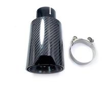 Tail Muffler Tip Silencer For B&MW Series Universal Muffler Tips 1 Piece Rear Tail Exhaust Pipe Muffler Tip Performance Carbon Fiber Glossy Black