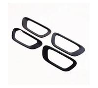Tail Muffler Tip Silencer For C5 For Aircross 2017-2019 Stainless Steel Car Cover Sticker Exterior Door Edge Frame Cover Sticker(Black Mirror)