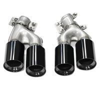 Tail Muffler Tip Silencer For G30 G31 525i 528i 530i M5 Muffler Tip Nozzle Tailpipe Exhaust Car End Pipes Exhaust Tip(Black)