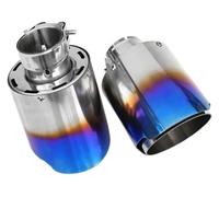 Tail Muffler Tip Silencer For T&oyota RAV4 For Harrier For Venza Car End Pipes Tail Exhaust Silence Cover Muffler Rear Tail(Bl-ue)