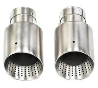 Tail Muffler Tip Silencer For VW GTI MK7 For G&olf 7 Car End Exhaust Tip System Pipe Universal Nozzle Muffler(ID60MMOD114MM)