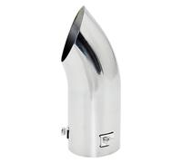 Tail Muffler Tip Silencer Universal 59mm 185mm Car Exhaust Flex Pipe Tail Throat Muffler Tail End Pipe Tips