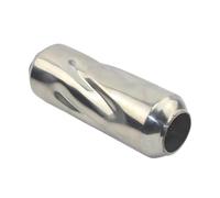 Tail Muffler Tip Silencer Universal Modified Exhaust Pipe Automobile Exhaust Muffler Spiral Exhaust Pipe In The Drum