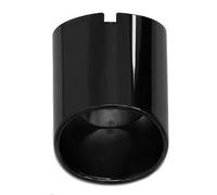 Tail Pipe 1 PCS For Toyota For RAV4 2020 2021 2022 2023 Exhaust Tip Muffler Stainless Steel Pipe Nozzle Exhaust Pipe(Black)