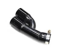 Tail Pipe 1PCS For BMW F30 F31 320i 318i F32 F33 420i 418i 2013-2016 Muffler Tip Nozzle Stainless Steel Exhaust Pipe Black Car Car Exhaust Tip(Black 70mm)