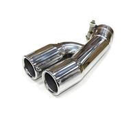 Tail Pipe 1PCS For BMW F30 F31 320i 318i F32 F33 420i 418i 2013-2016 Muffler Tip Nozzle Stainless Steel Exhaust Pipe Black Car Exhaust Pipe(Silver 70mm)