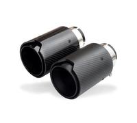 Tail Pipe 1PCS For BMW F30 F31 F22 F23 F32 F33 F36 F10 F12 For M2 For M3 For M4 Car Muffler Pipe With Tail Throat Modification Car Exhaust Tip(In 60mm Out 93mm)