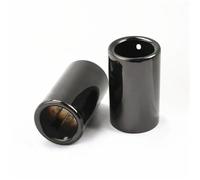 Tail Pipe 2PCS For BMW 5 Series F10 F11 F18 520i 523i 525i 528i Car Tail Throat Exhaust Pipe Muffler Stainless Steel Titanium Black Car Exhaust Tip