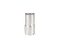 Tail Pipe 51mm 63mm 57mm 76mm Universal Stainless Steel Car Exhaust Reducer Connector Pipe Tube Adapter Intake Pipe Connection Joint Exhaust Muffler(57MM-63MM)