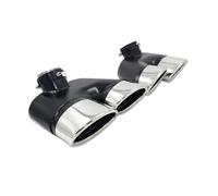 Tail Pipe Car Muffler Tip 1 Pair Car Exhaust Tips For Benz W220 S350 S320 S500 Muffler Tip Exhaust Pipes Tailpipe Nozzle Statinless Steel