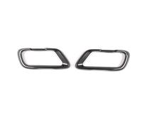 Tail Pipe Car Muffler Tip Auto Accessories For BMW X5 G05 X7 G07 2019+ Sport Stainless Version Car Pipe Throat Exhaust Outputs Tail Frame Trim Cover(B)
