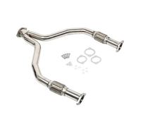 Tail Pipe Car Muffler Tip Exhaust Downpipe Stainless Steel For Nissan 370Z Z34 For Infiniti G37 V36 VQ37VHR For Racing X/Y-PIPE 2008 2009 2010 2011 2012 2013 2014