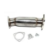 Tail Pipe Car Muffler Tip Exhaust Turbo Stainless Steel Downpipe For A4/A4 For Quattro B9 For 2.0T 2015 2016 2017 2018 2019