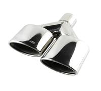 Tail Pipe Exhaust Pipe Cap 1 PCS Car Muffler Exhaust Tips Y Type Oval Dual Exhaust Tip For W204 For C-class Modifiy For C63 Tail Throat Pipe(EJ30211-L-AG)