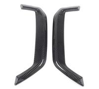 Tail Pipe For BMW 5 Series G60 2024+ Real Carbon Fiber Car Rear Exhaust Muffler Pipe Cover Trim Tail Throat Decorative Frame Sticker End Exhaust Pipe(Black Carbon Fibre)