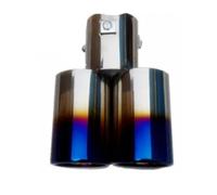 Tail Pipe For BMW F25 For X5 E53 E70 X Series E84 For X1 For X3 E83 Car Accessories Exhaust Pipe Muffler Tail Throat Car Exhaust Tip(Gold)