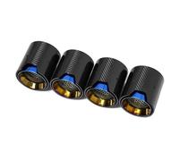 Tail Pipe For BMW For M2 F87 For M3 F80 For M4 F82 F83 Exhaust Tip Upgrade Carbon Fiber Muffler Car Exhaust Tip(Lined With Black)