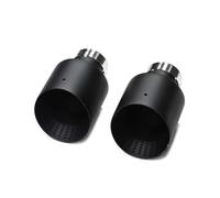 Tail Pipe For Golf 7 MK7 For GTI Muffler Tip For Golf R 1 Pcs 60mm 63mm Universal Stainless Steel Single Exhaust Tip Exhaust Pipe(ID63MM OD89MM E)