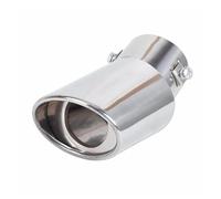 Tail Pipe For Hyundai Ix HND-3 For Veloster I10 LPI CCS NEOS-3 For Accent SR HND-4 Tail Muffler Exhaust Tip Pipe Silver Car Accessories Car Exhaust Tail(A)