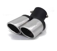 Tail Pipe For Kia For Rio 2012 2013 2014 2015 1pcs Car Twins Rear Exhaust Tip Muffler Tail Pipe Throat Modification Exhaust Pipe(C)