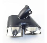 Tail Pipe For Mercedes For Benz W211 E260 E240 Car Stainless Steel Exhaust Pipe Tail Throat Bilateral Four-out Muffler Suitable Car Exhaust Tail(Right)