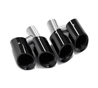 Tail Pipe For Panamera 970 2010-2013 For GTS For Design 304 Stainless Steel Car Quad Exhaust Tip Exhaust Pipe(Black A)